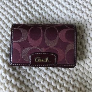 COACH Business Card Holder/ Wallet